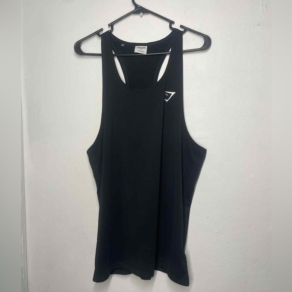 Gymshark Black Tank Top for Women - Picture 1 of 5